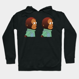 Awkward Look Monkey Puppet Hoodie